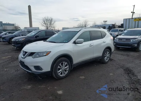 2015 Nissan Rogue Sv from USA, damaged, VIN 5N1AT2MV2FC841740